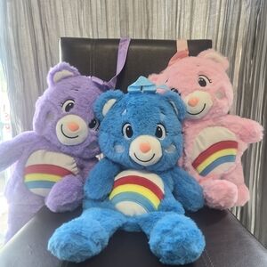 All 3 For $10 Carebear Backpacks